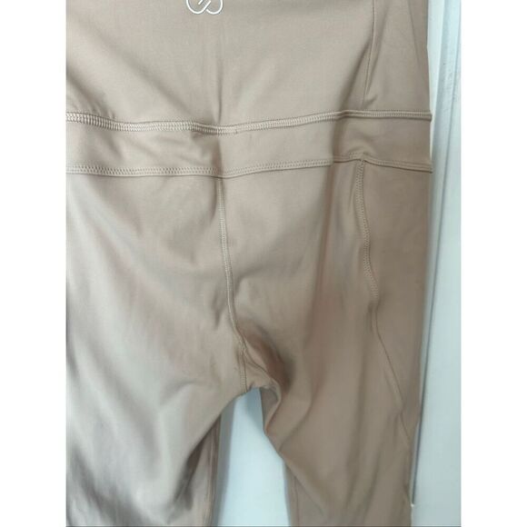 Calia Pants Women Small Beige Nude Sculpt Stirrup Leggings Workout Athleisure - Picture 6 of 7